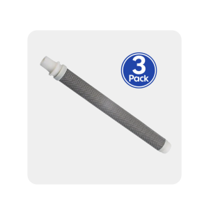 10) 3pk Gun Filter-White