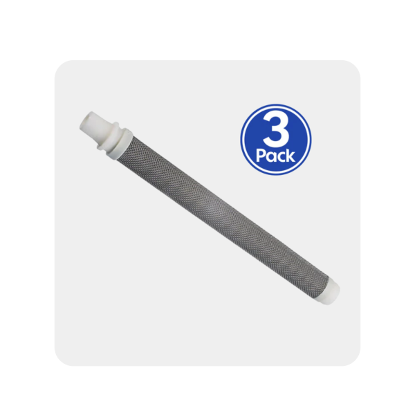 10) 3pk Gun Filter-White