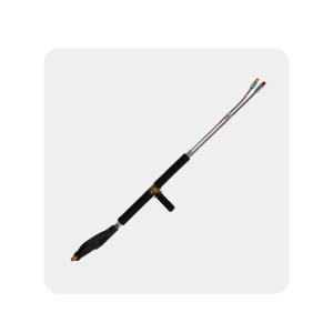 9) Dual Lance Assembly, Vega 2, Non Swivel, Low Pressure Jet