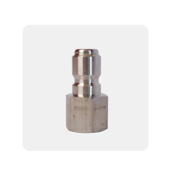 16) 3/8" Female/ Male QC Plug SS