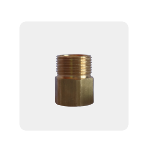 1) M22 JW Nipple 3/8" F